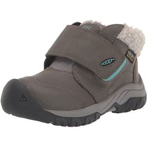 KEEN Unisex Kid's Kootenay 4 Mid Waterdichte Enkellaars, Staal Grijs Porselein, 34 EU