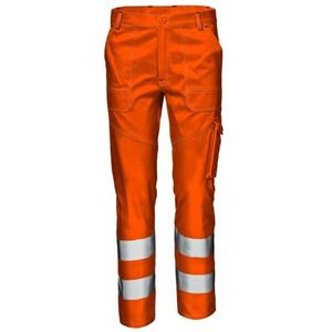 Sir Safety System MC3615H144 ""Velvet"" waarschuwingsbeschermende taillebroek, oranje, maat 44