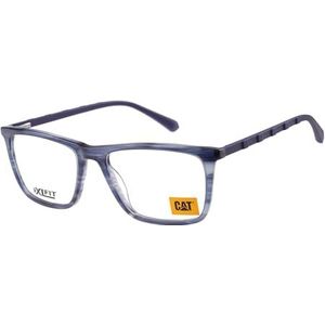 CAT Men's CTO-3053 brilmontuur Prescription Eyewear Frames, blauw, 58, blauw, 58