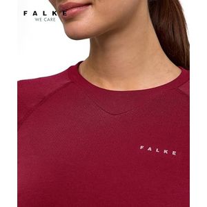 FALKE - Maximum Warm Round Neck - Functioneel Shirt - Merlot - Lange Mouwen