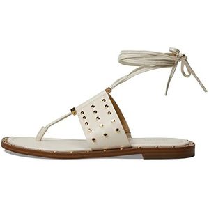 Michael Kors Jagger Flat Sandal voor dames, Lt Cream, 40 EU