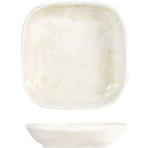 H&h eris set 6 piattini in porcellana, 8cm, design moderno