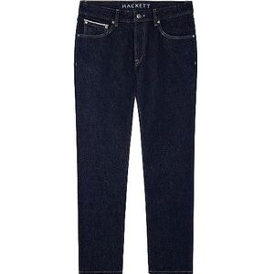 Hackett London Selvage Denim Jeans voor heren, Blauw (Denim Blue), 30W / 32L