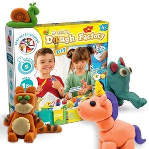 Science4you Modelleer Deegfabriek - Plasticine Modelleerklei Knutselset voor Kinderen, Maak je eigen geurende Deeg 1kg Zacht & Droog, Creatief Speelgoed Cadeau voor Jongens & Meisjes 4 5 6 7 8+