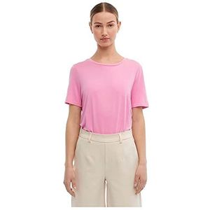 Object Dames Objannie S/S Noos T-shirt, Begonia Pink, XS