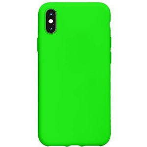iPhone XS/X Neon Groen Zacht Lichtgewicht Soft Touch Case Cover