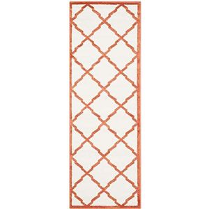 Safavieh tapijt. 68 X 213 cm beige/oranje.