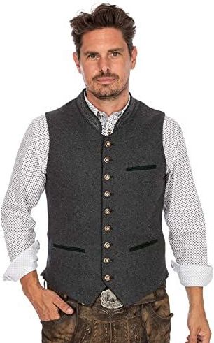 STOCKERPOINT - Sirius - Gilet - Grijs / Spar / Zwart