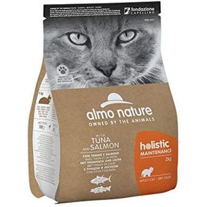 Almo Nature Cat Dry Holistic Adult tonijn en zalm 2 kg 2000 g