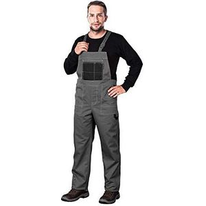REIS MMSNB_50 Multi Master Protective Overalls | Overalls for Men, Work Dungarees for Men, Grey-Black | Size 50