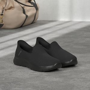 Skechers - Hands Free Slip-ins Go Walk Flex - Instappers - Zwart