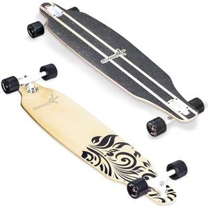 muuwmi Longboard ABEC 7 Wood