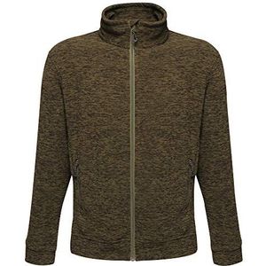 Regatta Heren Professional Thornly Full Zip Sneldrogende Marl Fleece Fleece Fleece, DonkerkakiMar, M