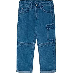 Pepe Jeans Jongens Collin Worker Jeans, blauw (denim), 4 Jaar