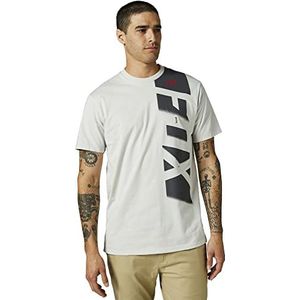 Fox Rkane Side Ss Premium Tee Light Grey