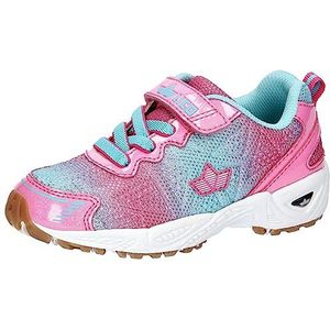 Lico Flori Vs Sneakers voor kinderen, uniseks, roze, turquoise, 38 EU