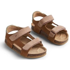 Wheat Corey Teen-vrije sandalen voor kinderen, uniseks, echt leer, loopschoen, 2031 Rose Dawn, 27 EU