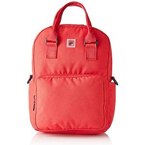 FILA Unisex Kids Mini Backpack Coated Canvas Convertible rugzak, eenheidsmaat, true red, One Size