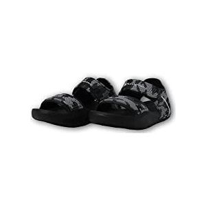 Legacy Squirt B PS, plateausandalen, doorlopend, zwart, grijs, camouflage, 28 EU