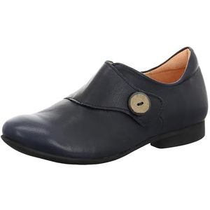 Think! Dames Guad2 lederen voering slipper, Navy 8000, 36 EU