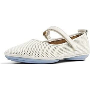 Camper Dames rechts Nina K201402 Ballet Flat, Wit, 39 EU