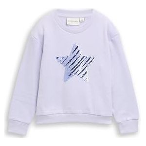 TOM TAILOR Sweatshirt voor meisjes voor kinderen, 21733 - Light Lavender, 92