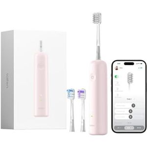 Laifen - Wave - Elektrische Tandenborstel - Wit Roze - IPX7 Waterdicht - Oplaadbaar