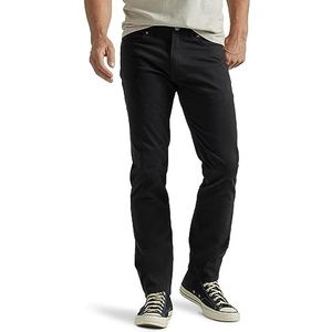 Lee Heren Modern Series Extreme Motion Slim Straight Leg Jeans, zwart, 34W x 32L