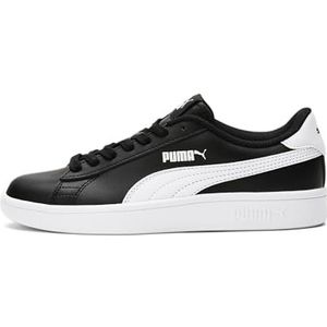PUMA Smash V2 L Jr uniseks sneakers voor kinderen, zwart (Puma Black Puma White 03), 37 EU