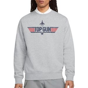Top Gun Paramount, Logo grijs sweatshirt met ronde hals, atletische heather, medium, Atletische Heather, M