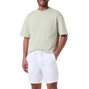 JACK & JONES Jpstjaiden Jjsummer Linen Blend Sn Shorts voor heren, wit (bright white), L