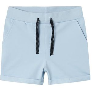 NKFVOLTA SWE Shorts UNB F NOOS, Chambray Blue, 134 cm