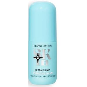 Revolution SKin, Ultra Plump Hydrating Serum, Hydraterend Serum met Hyaluronzuur, Langdurige Hydratatie, Veganistisch en Dierproefvrij, 30ml