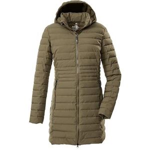 G.I.G.A. - Bacarya - Parka - Boue - Matelassée - Functioneel - Duvet Aspect - Met Afneembare Capuchon