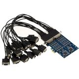 KALEA-INFORMATIQUE - 16-poorts PCIe - Controllerkaart - RS422 RS485 - EXAR XR17V358