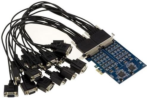 KALEA-INFORMATIQUE - 16-poorts PCIe - Controllerkaart - RS422 RS485 - EXAR XR17V358