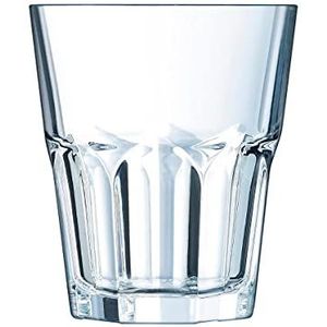 Arc J2612 glazen van gehard glas, graniet, 27 cl, 6 stuks (1 stuk)