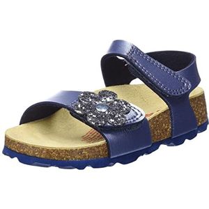 Superfit Slippers met voetbed voor jongens en meisjes, blauw 8010, 30 EU
