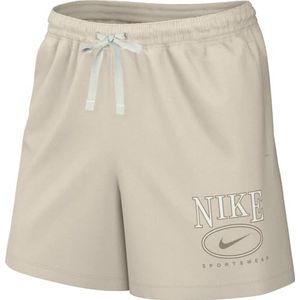 Nike Sportswear Club Fleece French-Terry shorts met middelhoge tailleband en afbeelding (dames, ca. 10 cm), HJ1282