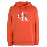 Calvin Klein - Hoodie - Oranje - 100% Katoen - Regular Fit