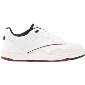 Reebok Uniseks BB 4000 II basketbal, FTWRWHITE/zwart/CLBURGUNDY, 48 EU, Ftwrwhite Black Clburgundy, 48 EU