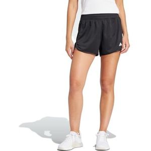 adidas Dames Pacer Essentials Knit High Rise korte shorts, M 5 inch zwart, Zwart, M