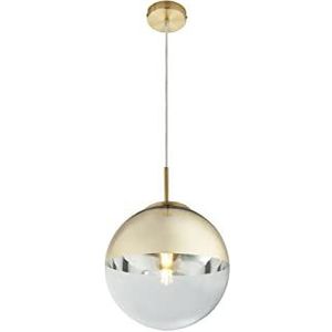 Design hanglamp plafond lamp glazen bol woonkamer eetkamer kamer hanglamp goud Globo 15856