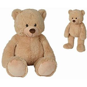 Nicotoy 5810746 Teddybeer van pluche, beige, 100 cm