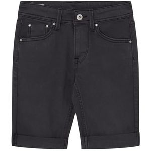Pepe Jeans Jongensbroek, korte korte korte broek, zwart (Denim-XR6), 16 jaar, Zwart (Denim-xr6), 16 Jaren