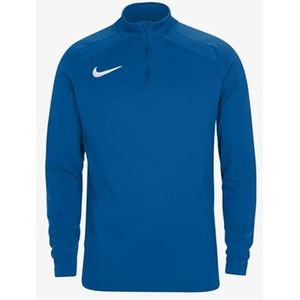 Nike Heren Training 1/4 Zip Midlayer T-shirts, Royal Blauw, L
