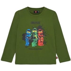 LEGO T-shirt voor jongens, Twist Of Lime, 122 cm