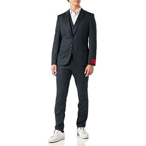 HUGO Men's Arti/Hesten231V1J Suit, Dark Grey21, 21