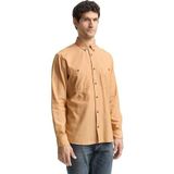 TOM TAILOR heren overhemd, 38973 - Mid Brown Herringbone, XL