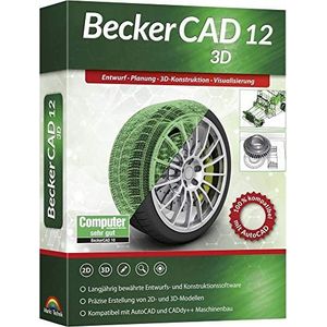 Markt & Technik BeckerCAD 12 3D volledige versie, 1 licentie Windows CAD-software